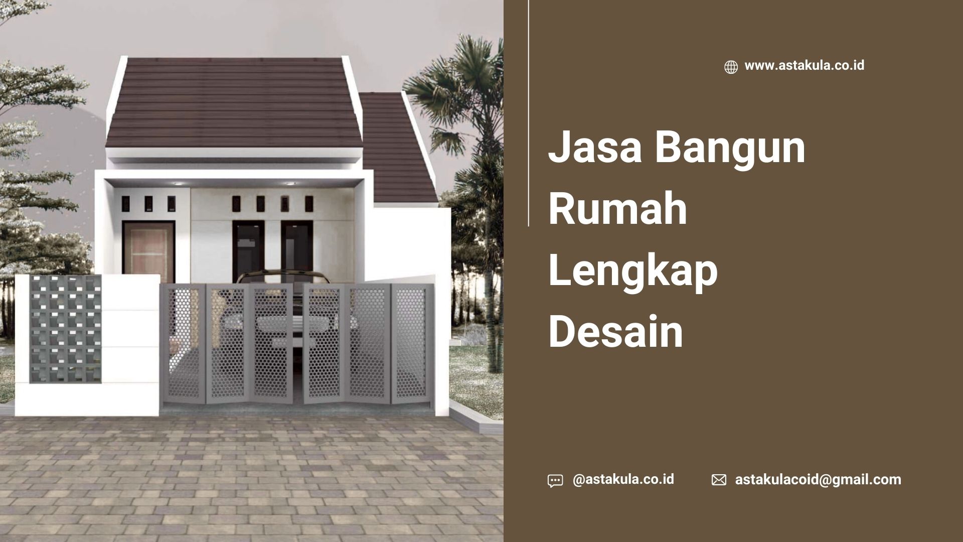 Jasa Bangun Rumah Lengkap Desain