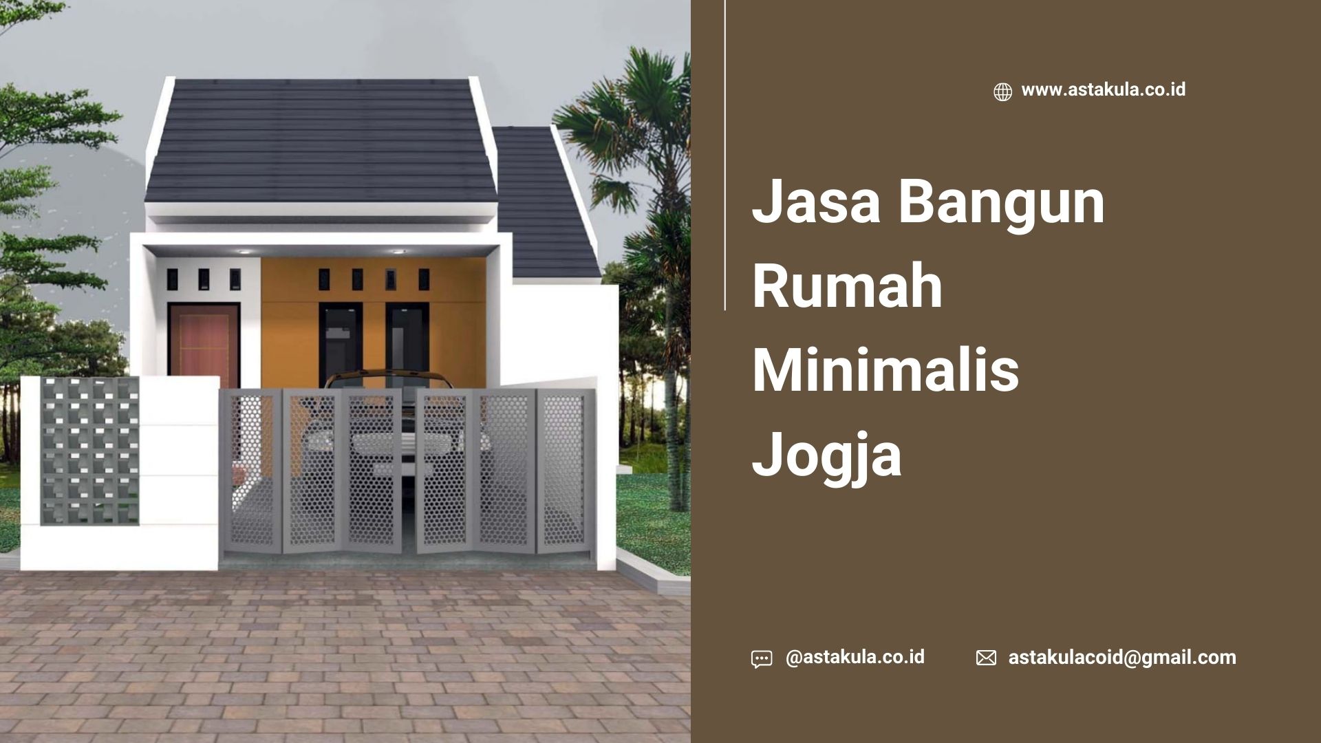 Jasa Bangun Rumah Minimalis Jogja