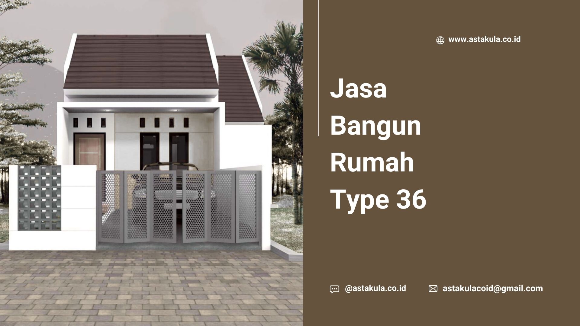 Jasa Bangun Rumah Type 36