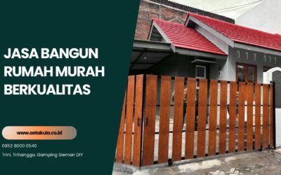 Jasa Bangun Rumah Murah Berkualitas
