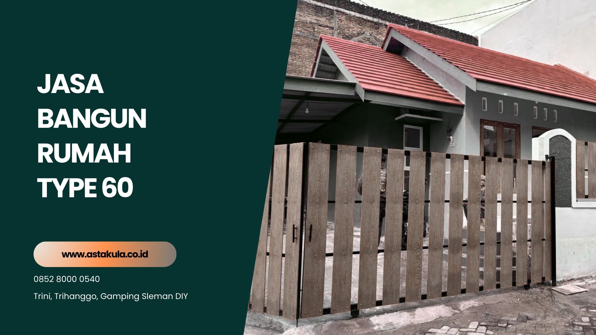 Jasa Bangun Rumah Type 60