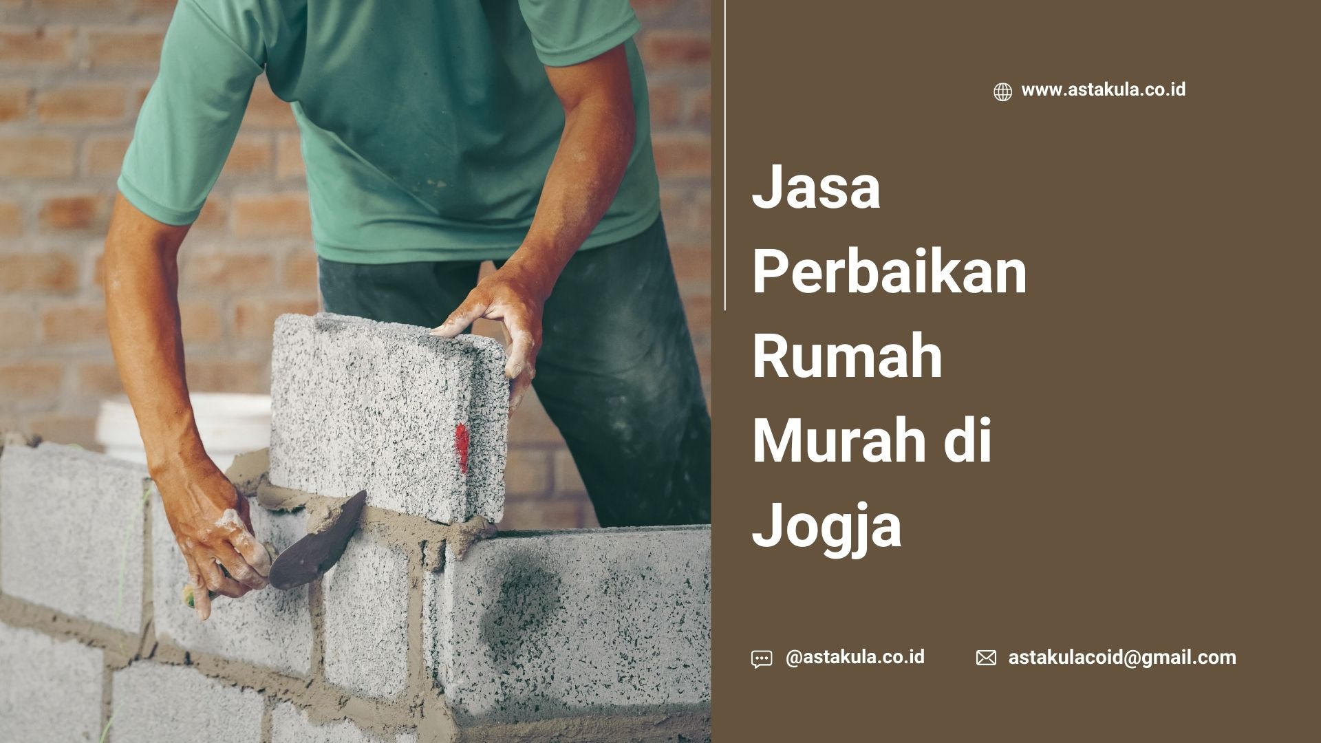 Jasa Perbaikan Rumah Murah di Jogja