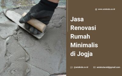 Jasa Renovasi Rumah Minimalis di Jogja